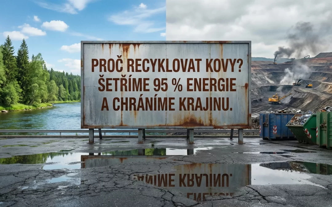 Proč recyklovat kovy? Šetříme 95 % energie a chráníme krajinu