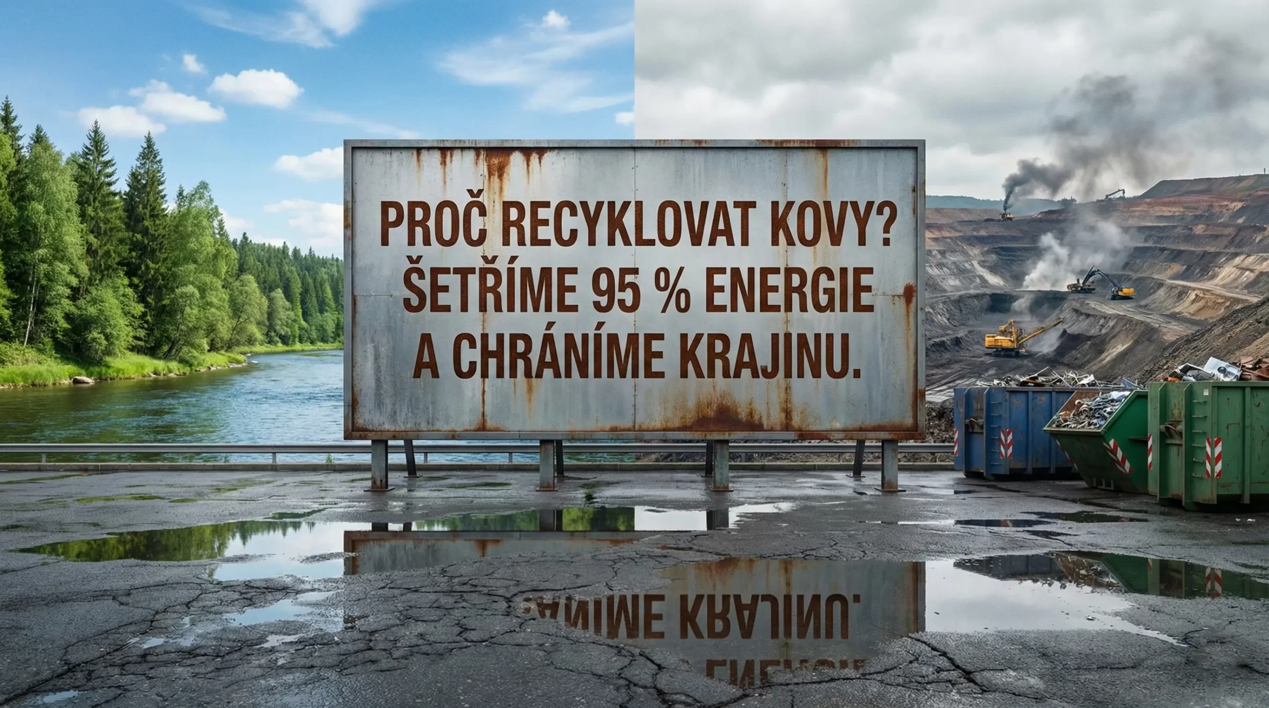 Proč recyklovat kovy? Šetříme 95 % energie a chráníme krajinu