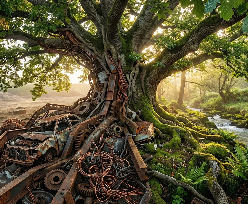 Recyklace kovů nejenže šetří přírodní zdroje
