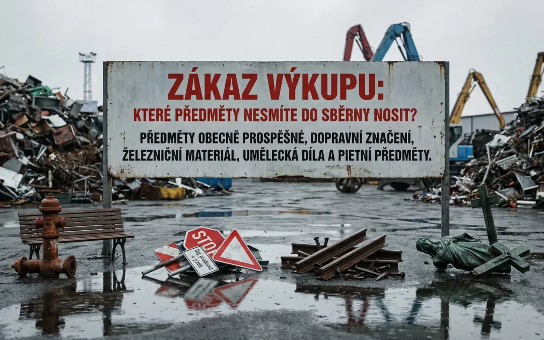 Zákaz výkupu: Které předměty nesmíte do sběrny nosit?