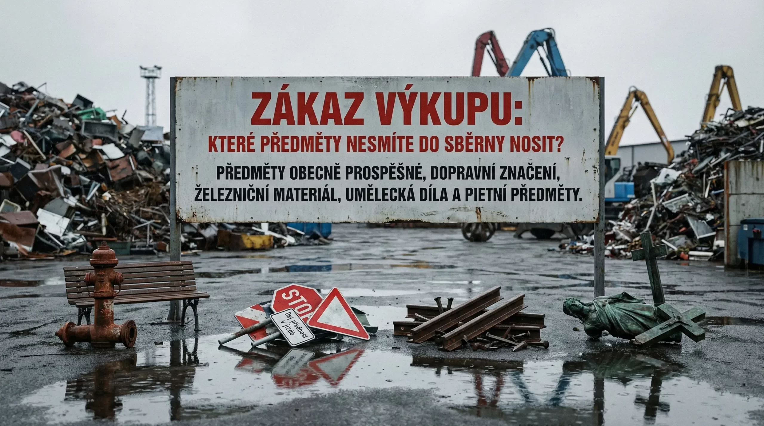 Zákaz výkupu: Které předměty nesmíte do sběrny nosit?