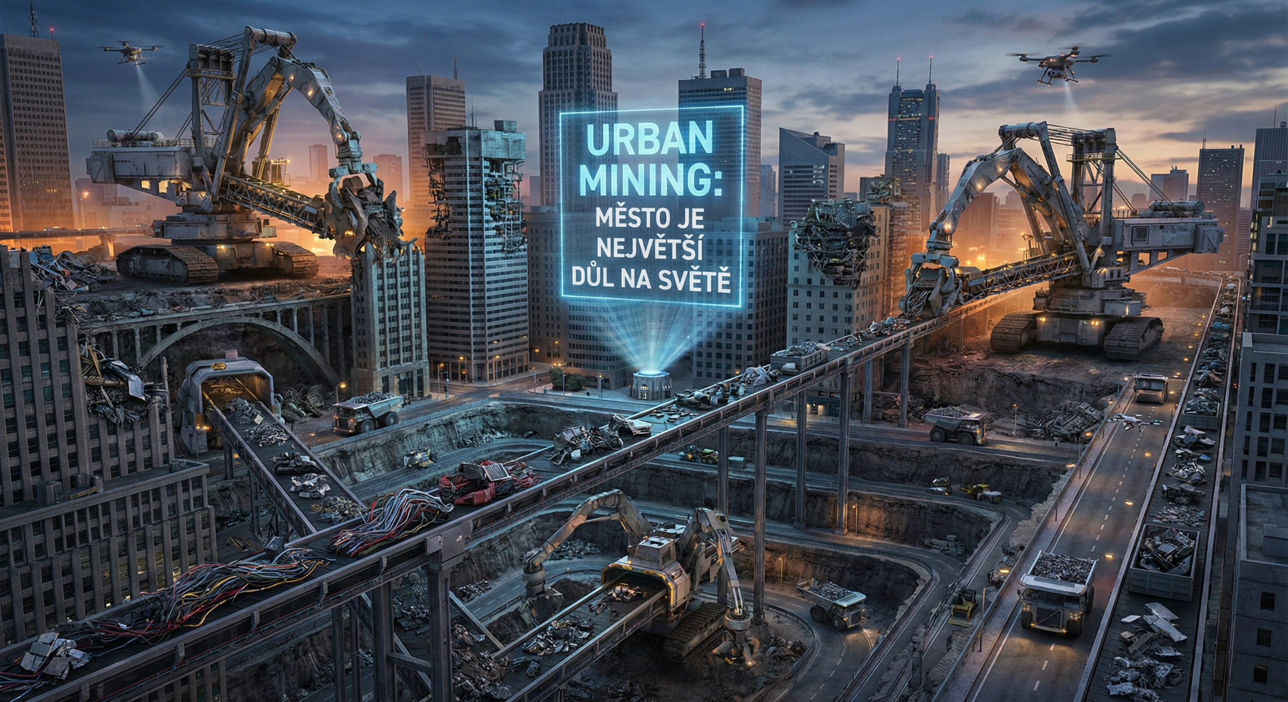 Urban Mining: Město je největší důl na světě