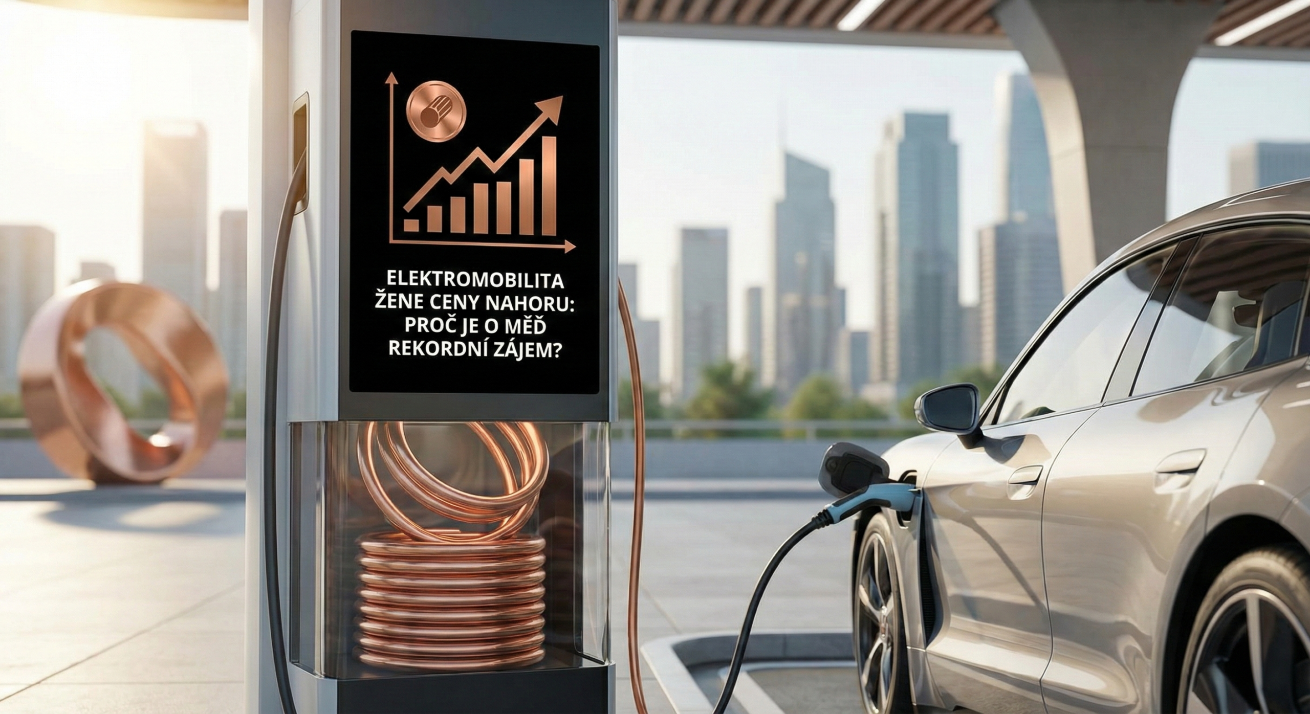 Elektromobilita žene ceny nahoru: Proč je o měď rekordní zájem?
